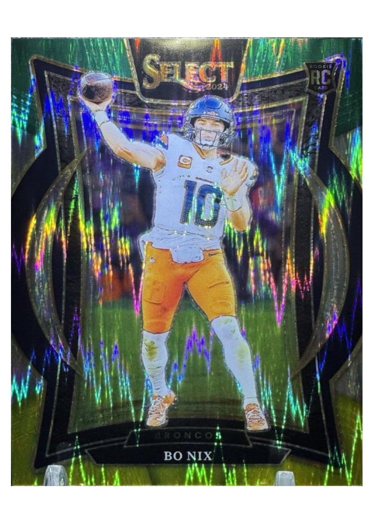 2024 Panini Select Bo Nix #30 card