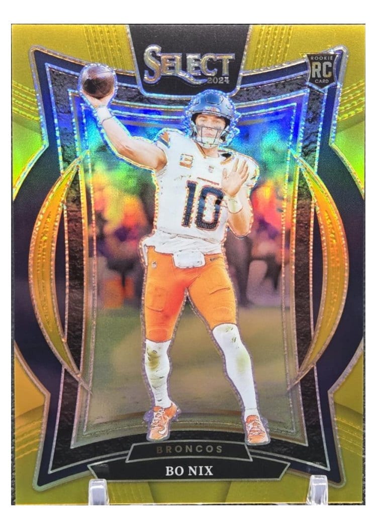 2024 Panini Select Bo Nix #30 card