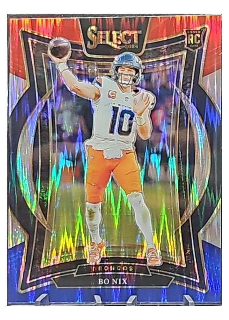 2024 Panini Select Bo Nix #30 card