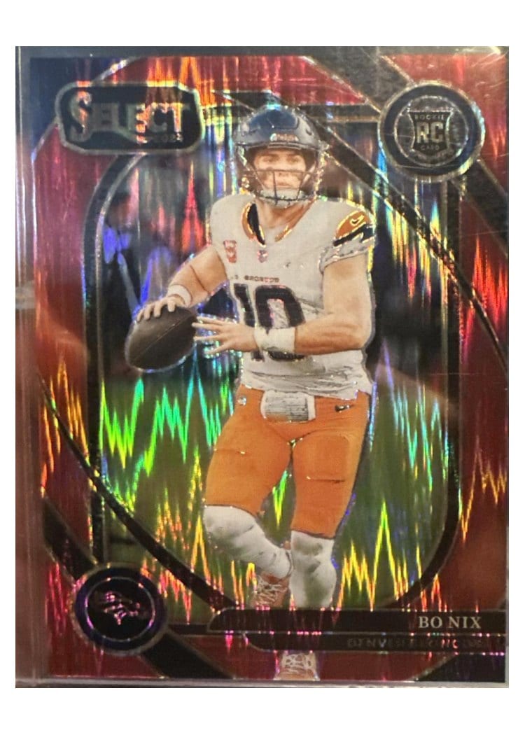 2024 Panini Select Base Set Bo Nix #221 card