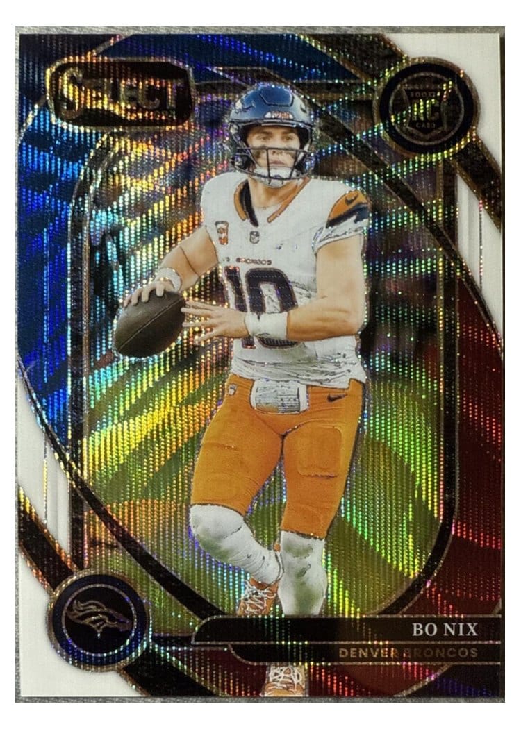 2024 Panini Select Base Set Bo Nix #221 card