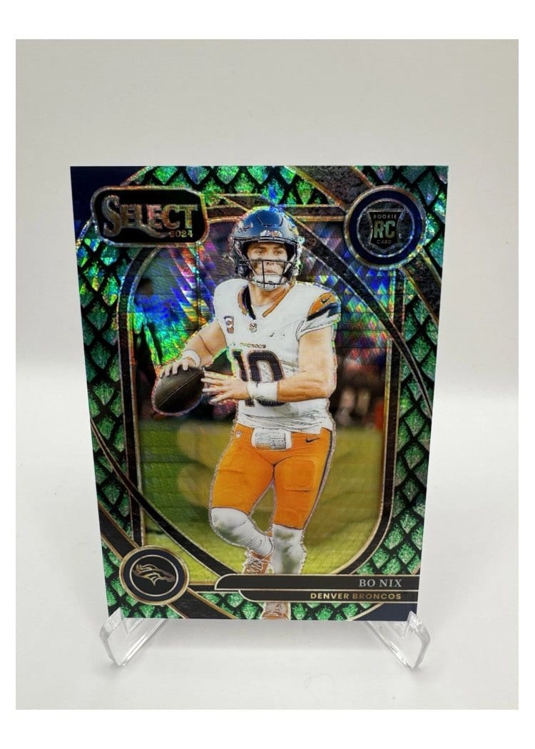 2024 Panini Select Base Set Bo Nix #221 card