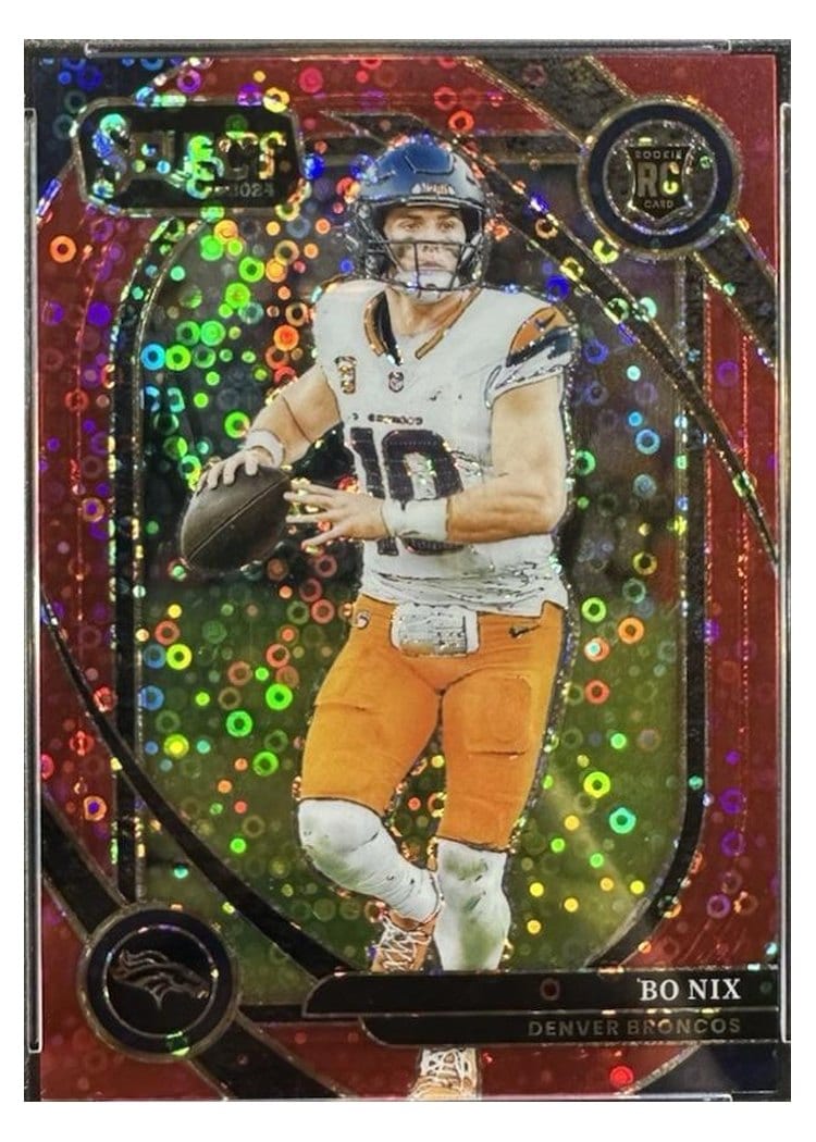 2024 Panini Select Base Set Bo Nix #221 card