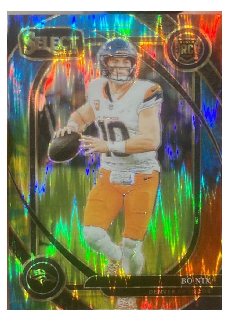 2024 Panini Select Base Set Bo Nix #221 card