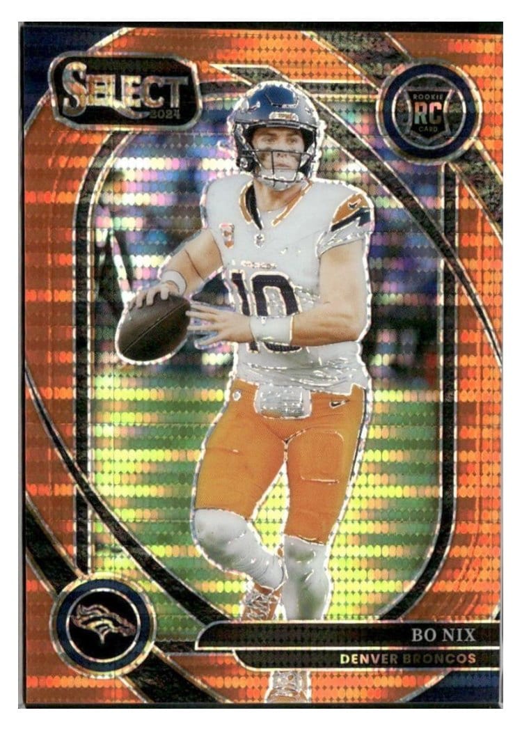 2024 Panini Select Base Set Bo Nix #221 card