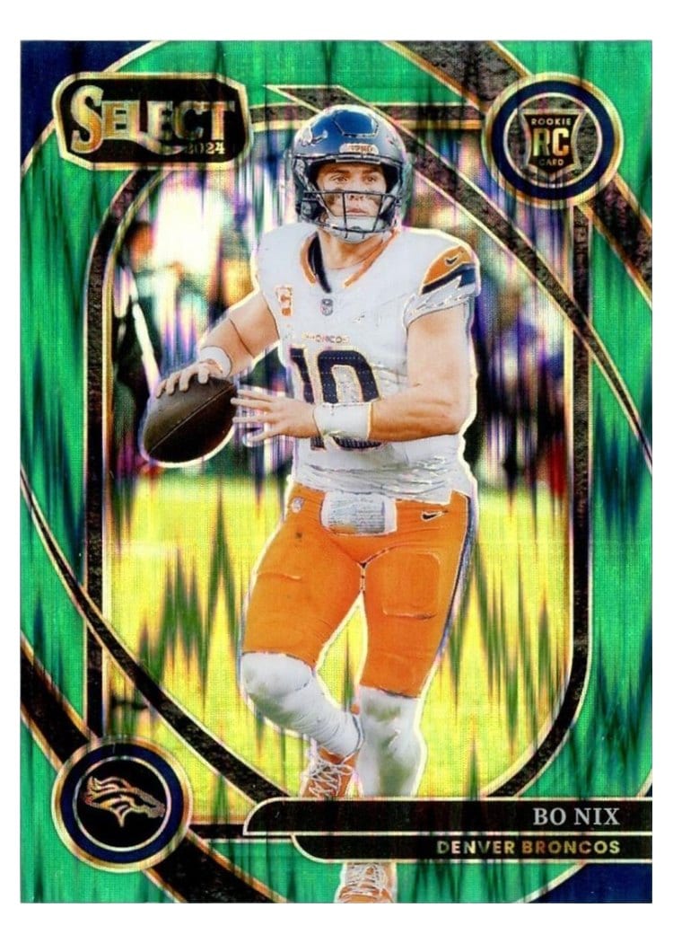 2024 Panini Select Base Set Bo Nix #221 card