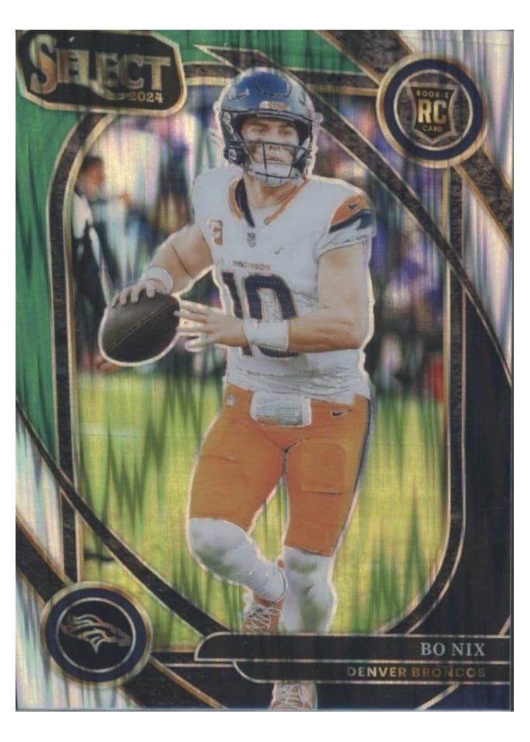2024 Panini Select Base Set Bo Nix #221 card