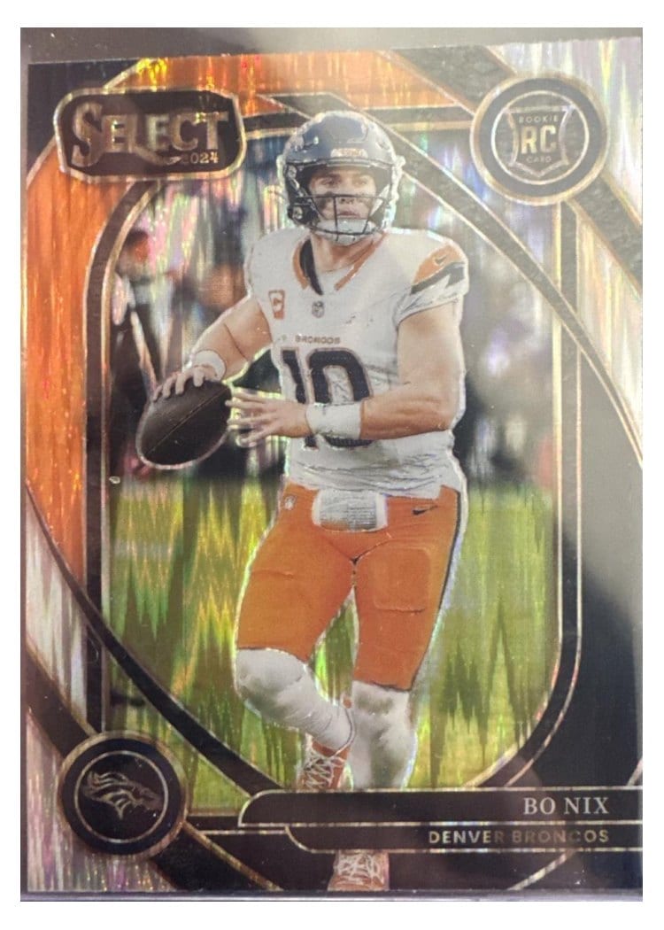 2024 Panini Select Base Set Bo Nix #221 card