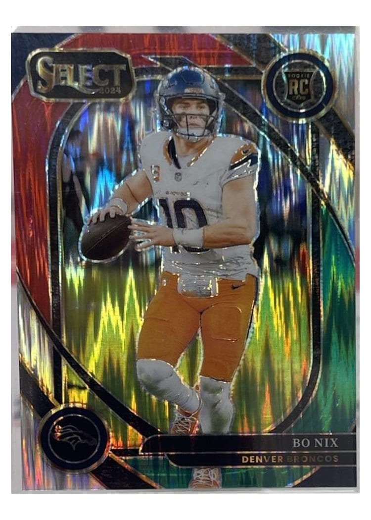 2024 Panini Select Base Set Bo Nix #221 card