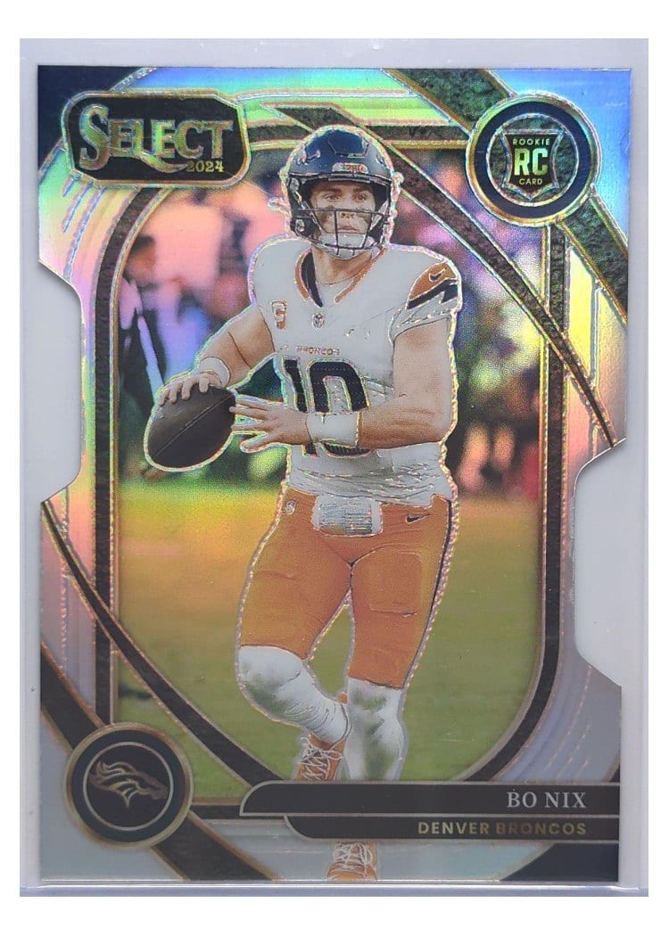 2024 Panini Select Base Set Bo Nix #221 card