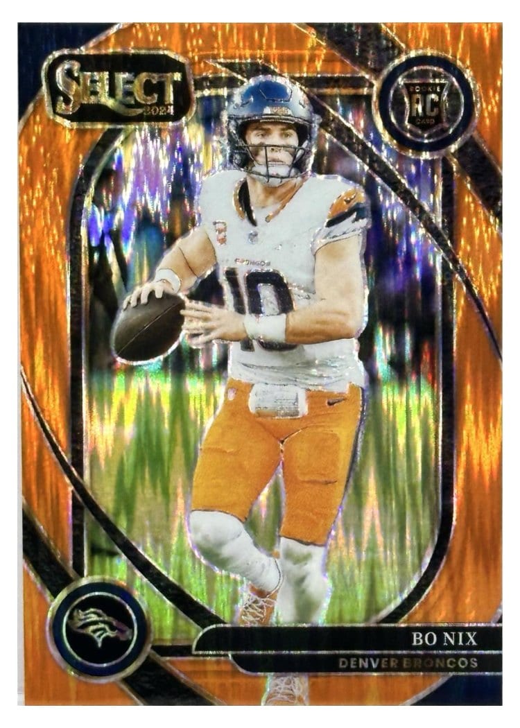 2024 Panini Select Base Set Bo Nix #221 card