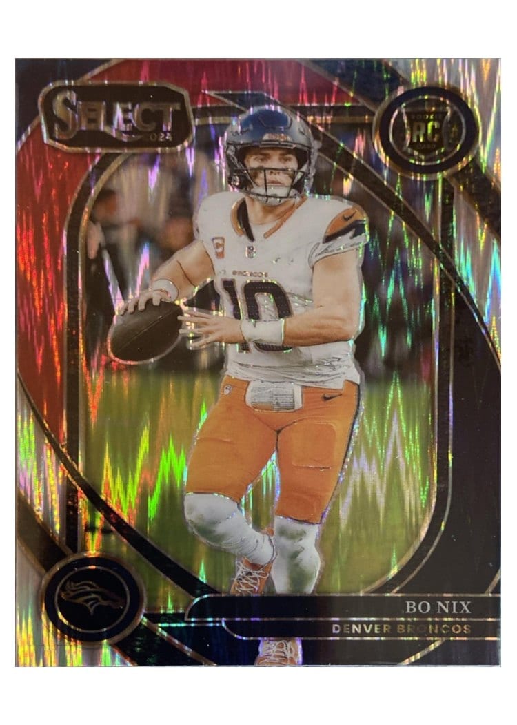 2024 Panini Select Base Set Bo Nix #221 card