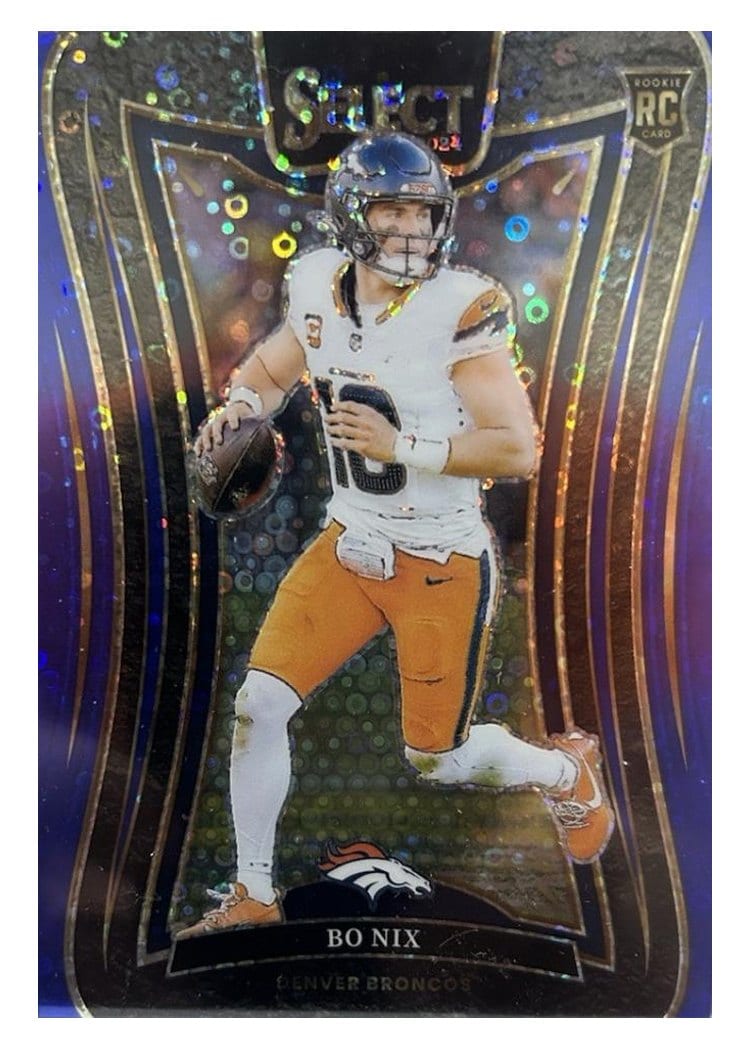 2024 Panini Select Base Set Bo Nix #382 card
