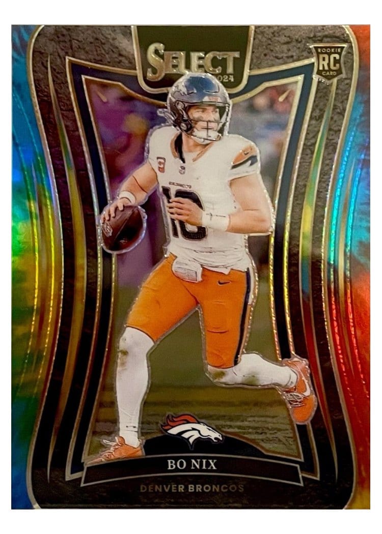 2024 Panini Select Base Set Bo Nix #382 card