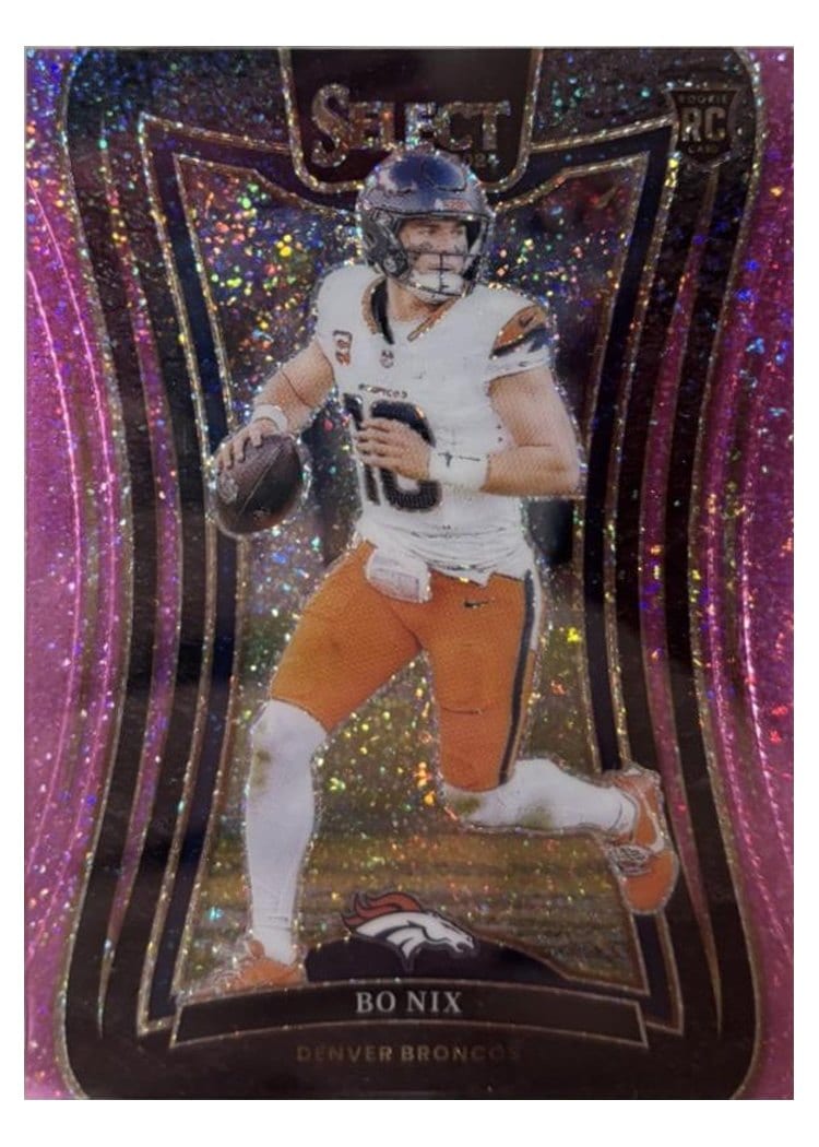 2024 Panini Select Base Set Bo Nix #382 card