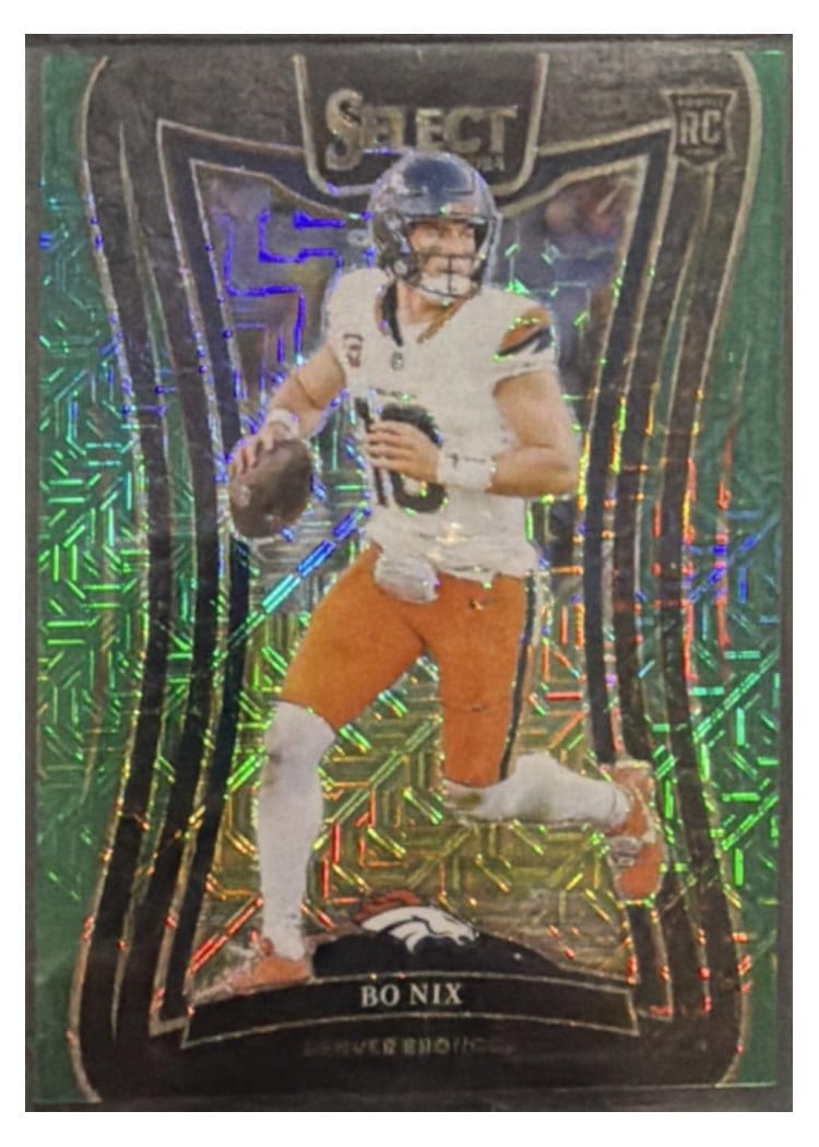 2024 Panini Select Base Set Bo Nix #382 card