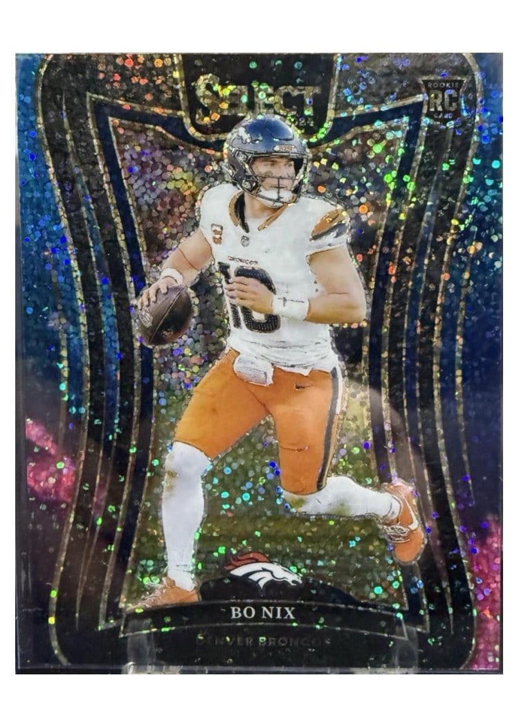 2024 Panini Select Base Set Bo Nix #382 card