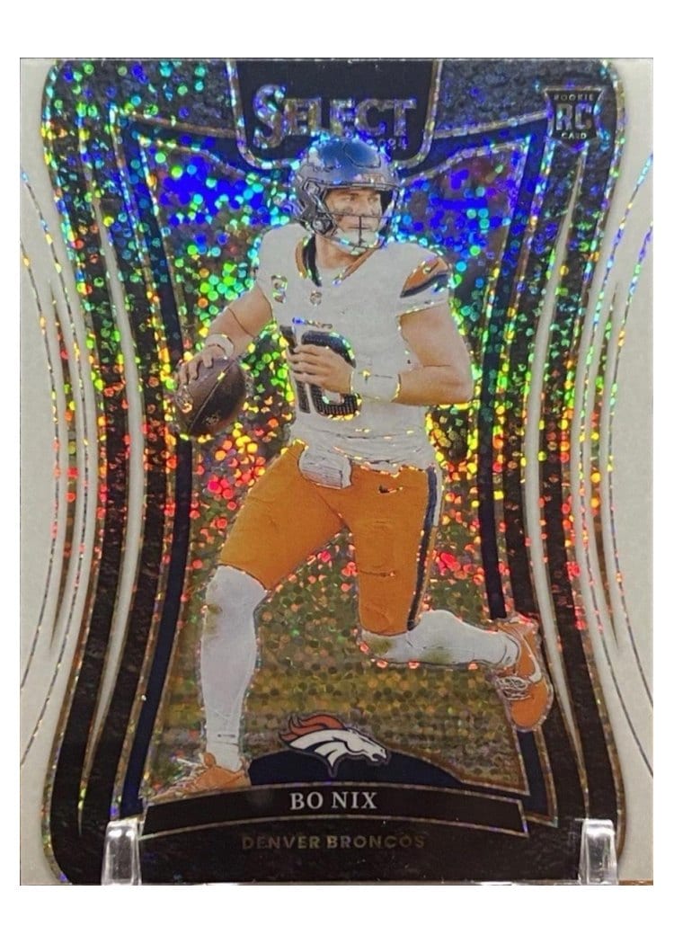 2024 Panini Select Base Set Bo Nix #382 card