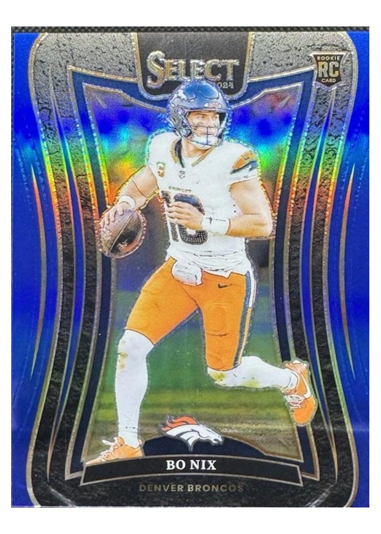 2024 Panini Select Base Set Bo Nix #382 card