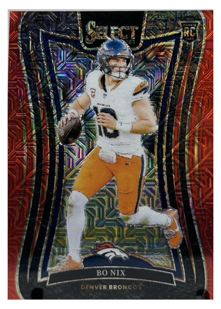 2024 Panini Select Base Set Bo Nix #382 card