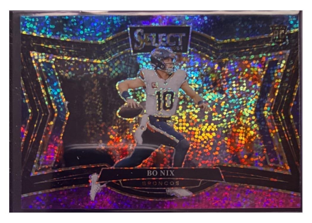 2024 Panini Select Base Set Bo Nix #472 card