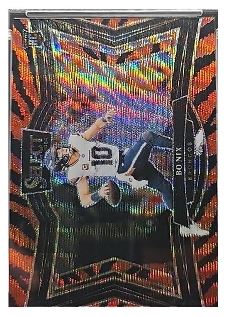2024 Panini Select Base Set Bo Nix #472 card
