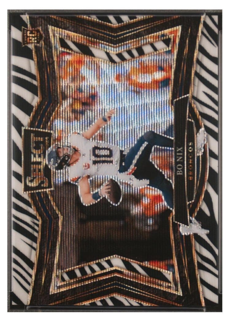 2024 Panini Select Base Set Bo Nix #472 card