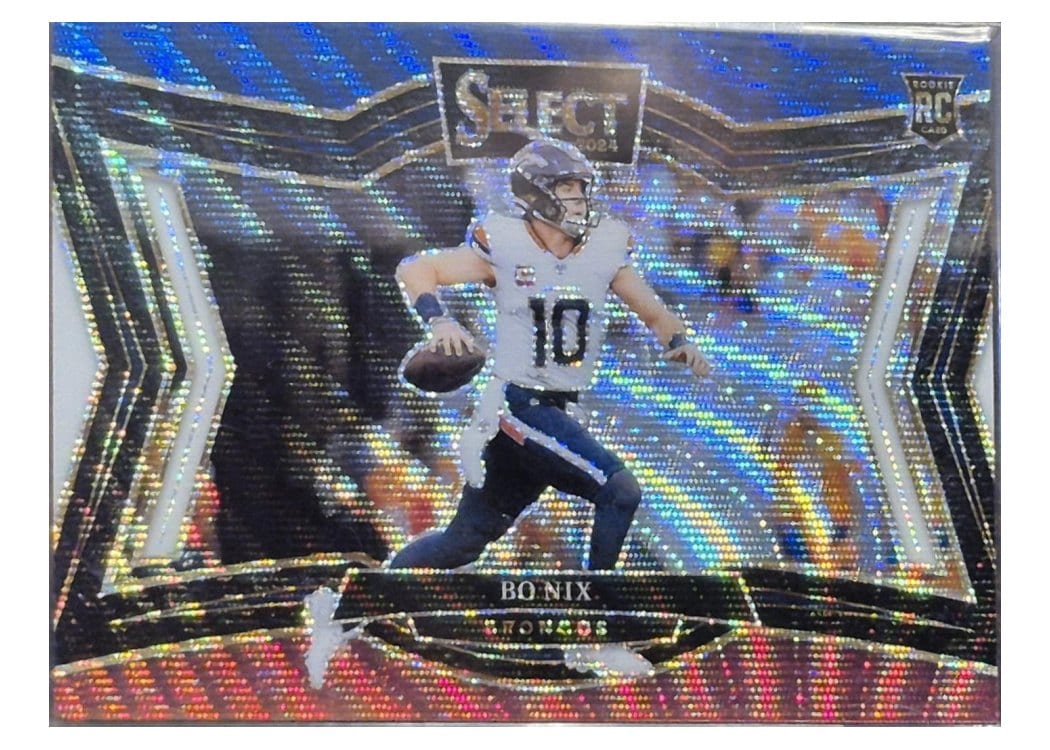 2024 Panini Select Base Set Bo Nix #472 card