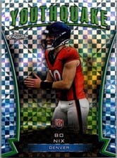 2024 Topps Chrome Youthquake Bo Nix #Y-16 card