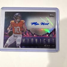 2024 Topps Midnight Rookie Horizon Signatures Bo Nix #RHS-BN card