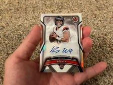 2024 Topps Resurgence Resurgence Rookie Signatures Bo Nix #RRS-BN card