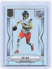 2025 Donruss Elite Base Set Bo Nix #43 card