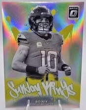 2025 Donruss Optic Sunday Kings Bo Nix #20