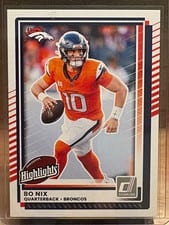 2025 Donruss Rookies & Highlights Base Set Bo Nix #DRH-95 card