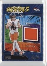 2025 Panini Absolute Absolute Heroes Memorabilia Bo Nix #AHM-BNX card