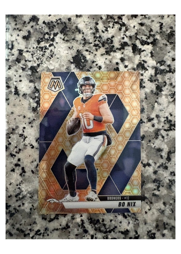 2025 Panini Mosaic Bo Nix #173 card