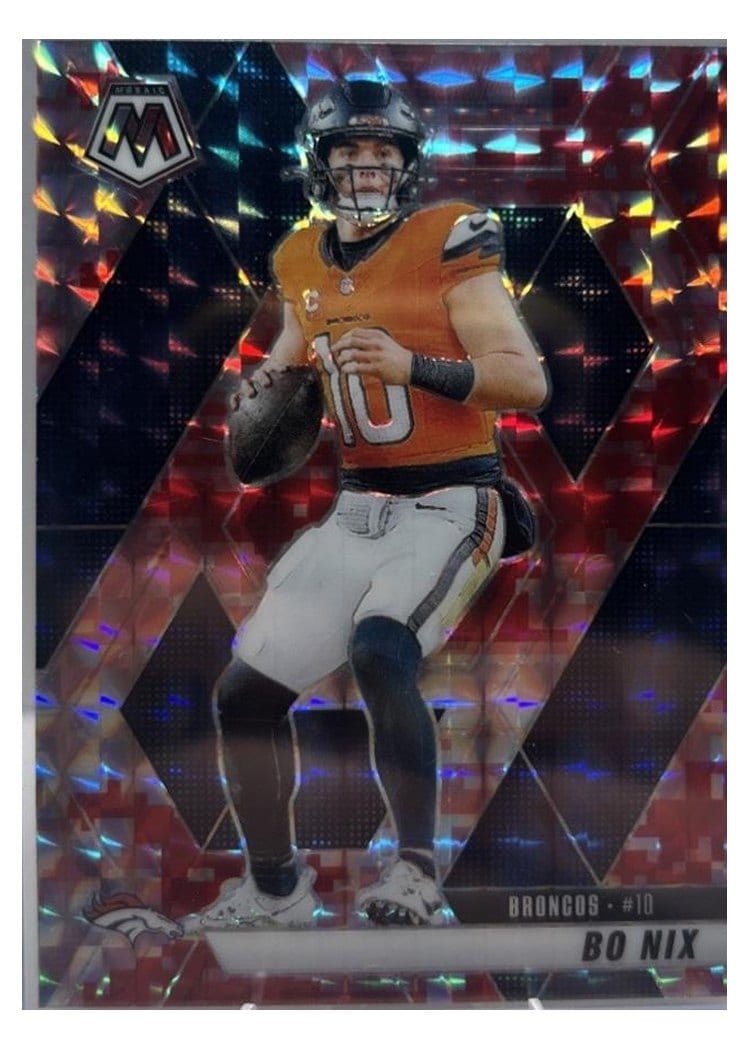 2025 Panini Mosaic Bo Nix #173 card