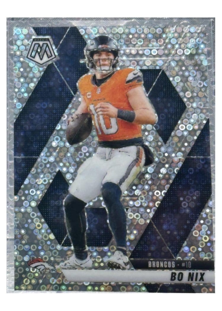 2025 Panini Mosaic Bo Nix #173 card