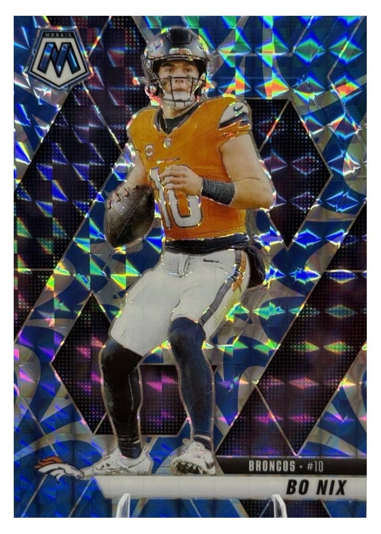 2025 Panini Mosaic Bo Nix #173 card