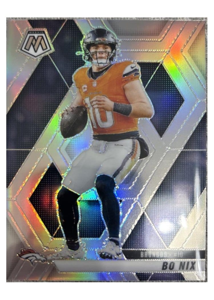 2025 Panini Mosaic Bo Nix #173 card