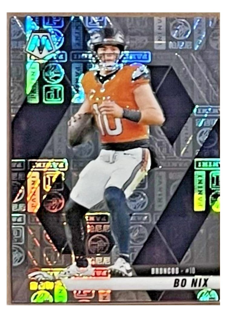 2025 Panini Mosaic Bo Nix #173 card