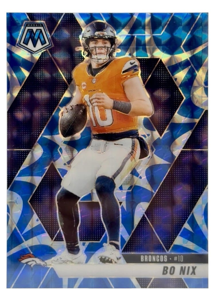 2025 Panini Mosaic Bo Nix #173 card