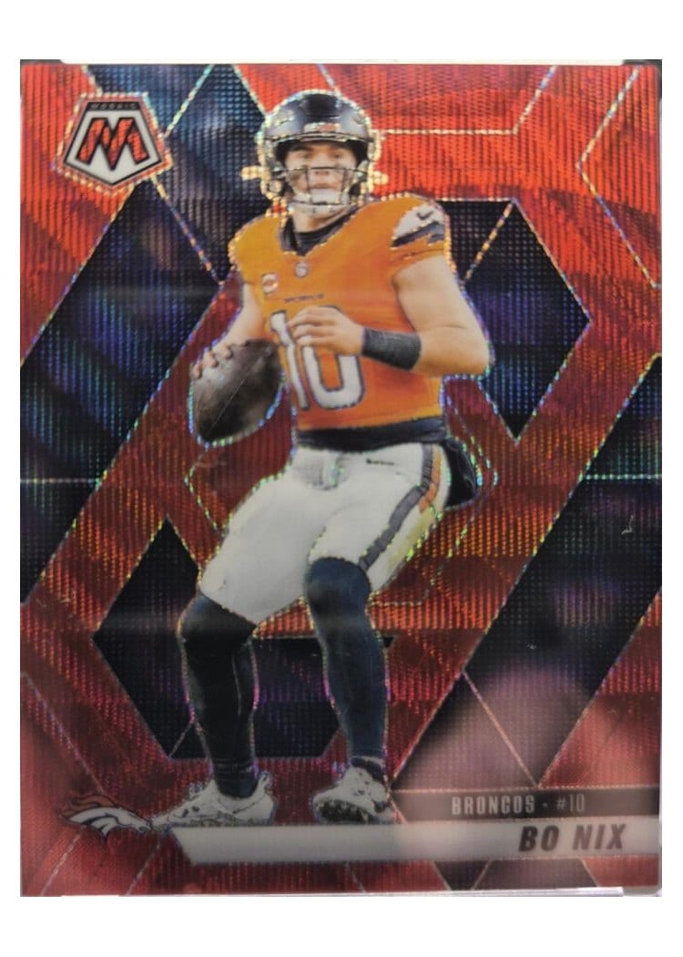 2025 Panini Mosaic Bo Nix #173 card
