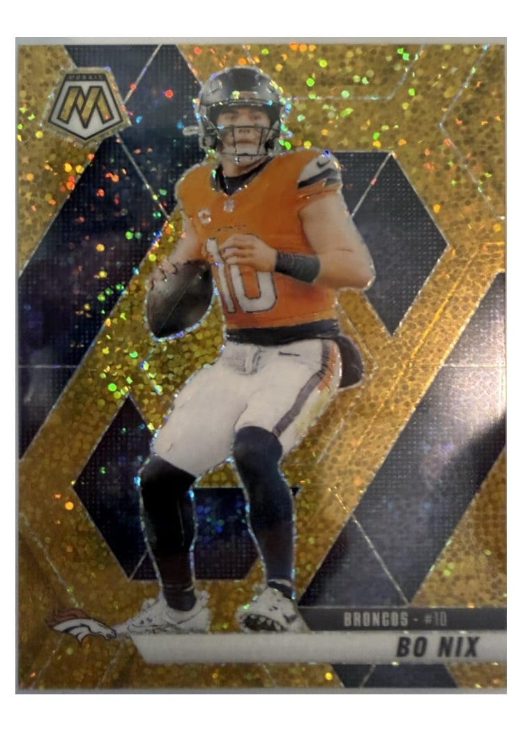 2025 Panini Mosaic Bo Nix #173 card