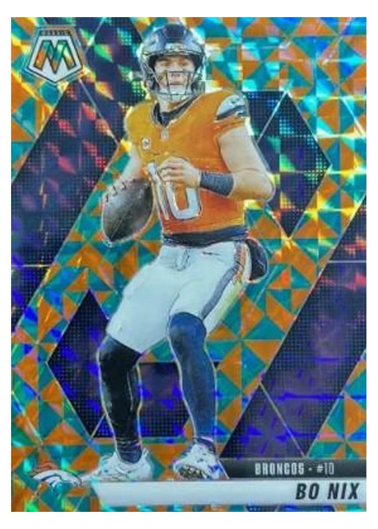 2025 Panini Mosaic Bo Nix #173 card