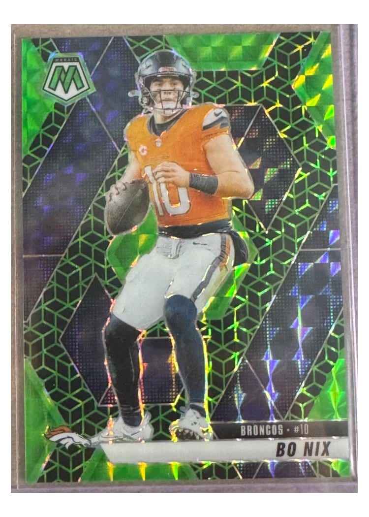 2025 Panini Mosaic Bo Nix #173 card