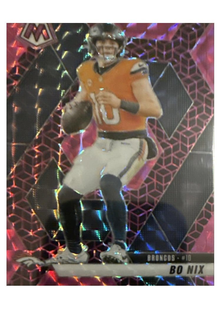 2025 Panini Mosaic Bo Nix #173 card
