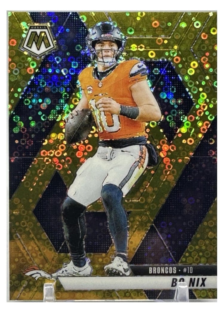 2025 Panini Mosaic Bo Nix #173 card
