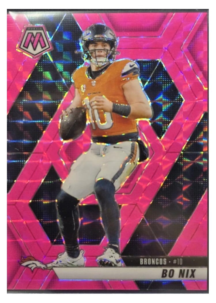 2025 Panini Mosaic Bo Nix #173 card