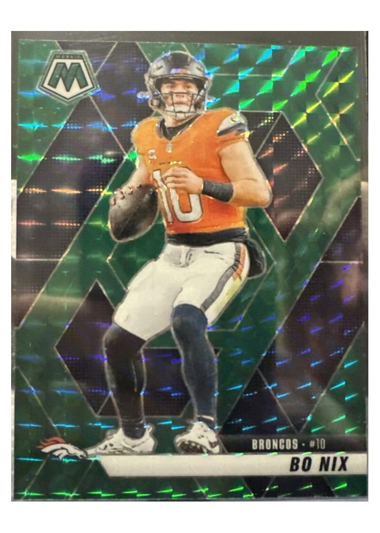 2025 Panini Mosaic Bo Nix #173 card